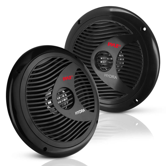 6.5 inch Marine Component Speakers Black