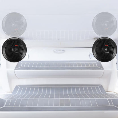 6.5 inch Marine Component Speakers Black