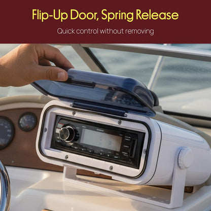 Marine Stereo Radio Shield Cover Housing