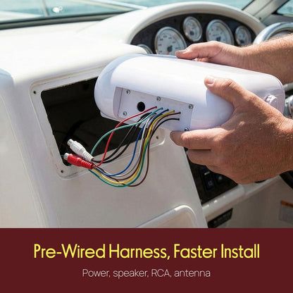 Marine Stereo Radio Shield Cover Housing