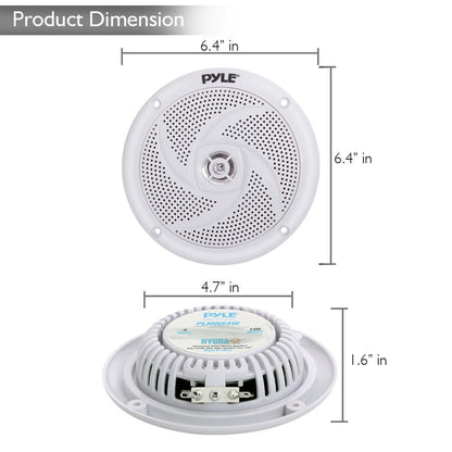 4'' Low-Profile Marine Grade Speakers