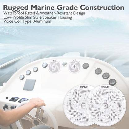 4'' Low-Profile Marine Grade Speakers