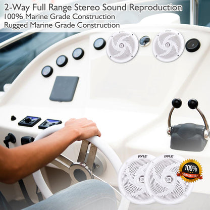 4'' Low-Profile Marine Grade Speakers