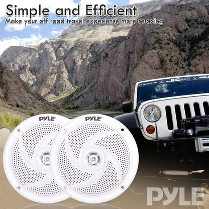 4'' Low-Profile Marine Grade Speakers