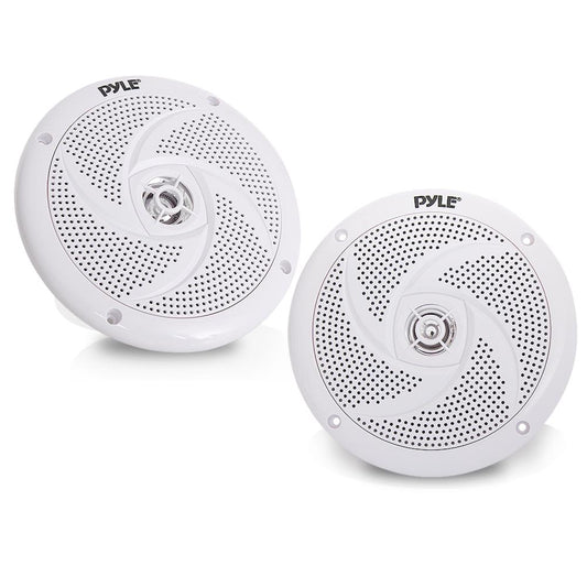 6.5 inch Low-Profile Marine Speakers White