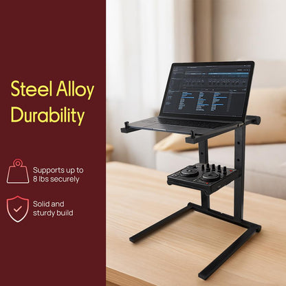 Universal DJ Laptop Stand 11"
