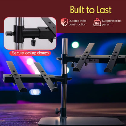 Laptop & Studio Equipment Dual Holder