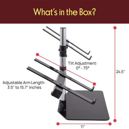 Laptop & Studio Equipment Dual Holder