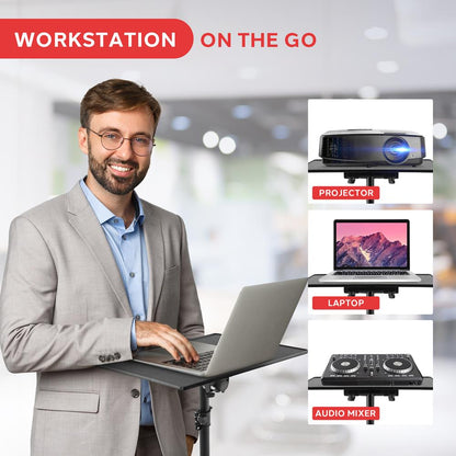 8"-46" Projector Laptop Stand,Height Adj