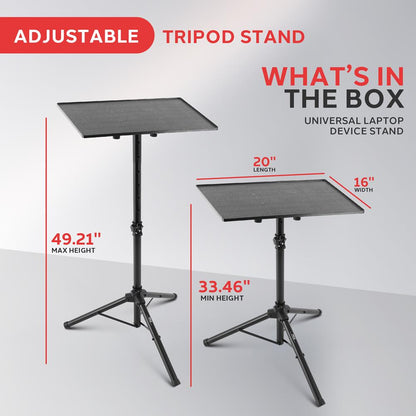 8"-46" Projector Laptop Stand,Height Adj