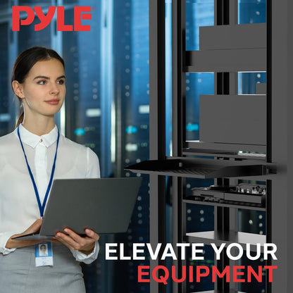 1U Server Rack Shelf Mount Tray 10-Pc