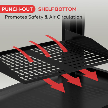 2U Server Rack Shelf Mount Tray