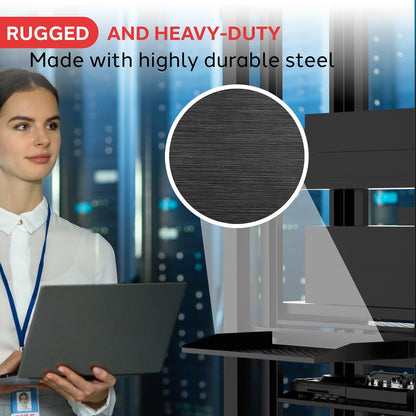Server Rack Mounting Tray 1U+2U