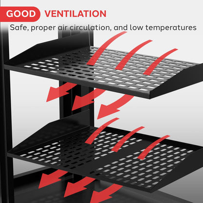 Server Rack Mounting Tray 1U+2U
