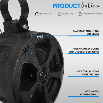 Waterproof Rated Off-Road Speakers