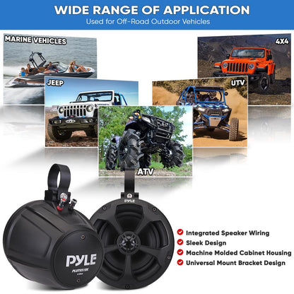 Waterproof Rated Off-Road Speakers