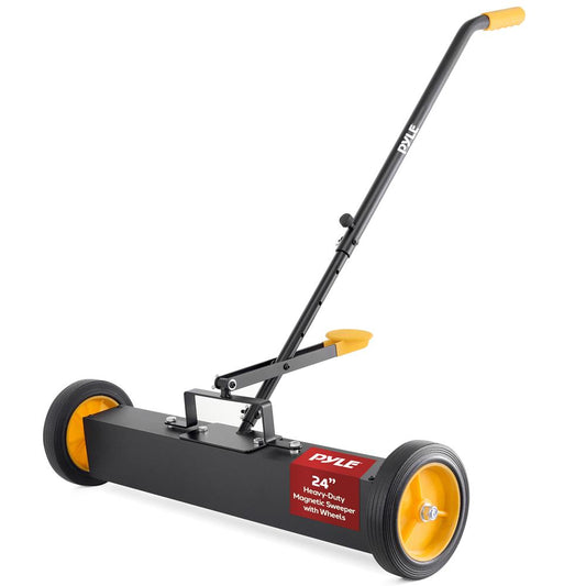 Rolling Magnetic Sweeper with Wheels 24"