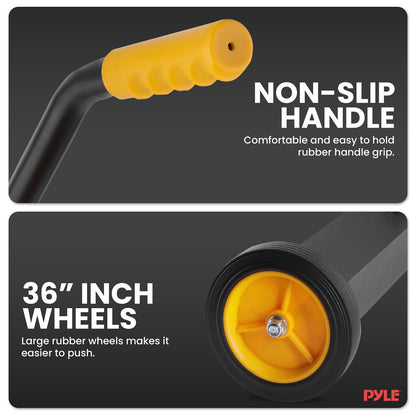 Rolling Magnetic Sweeper with Wheels 36"