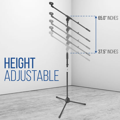 Height Adjustable Microphone Stand
