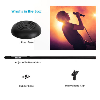 Compact Base Microphone Stand