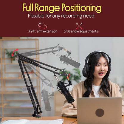 Desktop Suspension Microphone Boom Stand