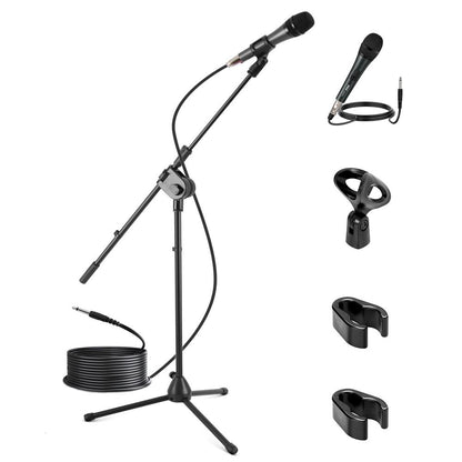 Dynamic Microphone & Tripod Stand Kit