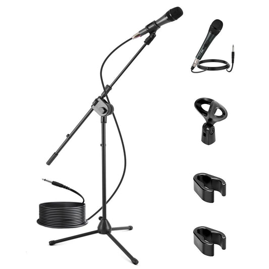 Dynamic Microphone & Tripod Stand Kit