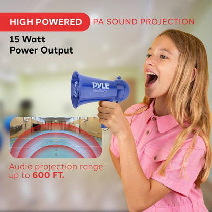 Record Megaphone with Built-in Microphon