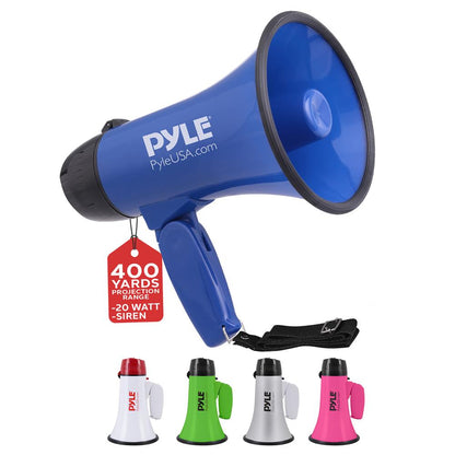 Mini Megaphone Speaker Blue
