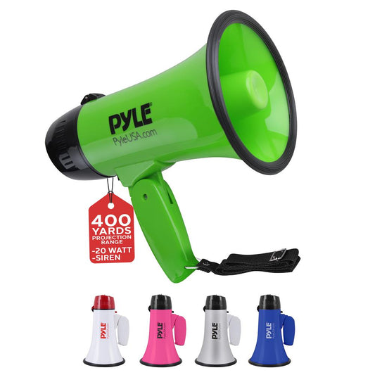 Mini Megaphone Speaker Green