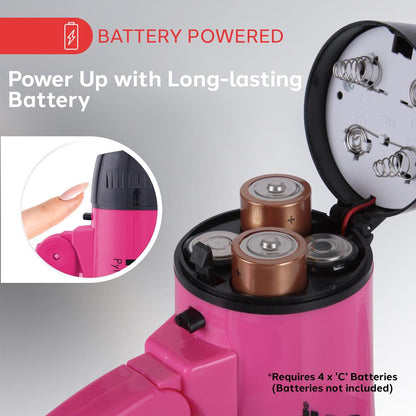 Mini Megaphone Speaker Pink