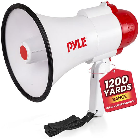 Compact Megaphone with Built-in Siren