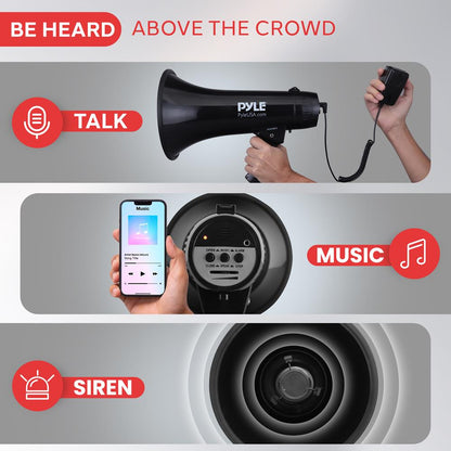 Megaphone with Aux/MP3 Input