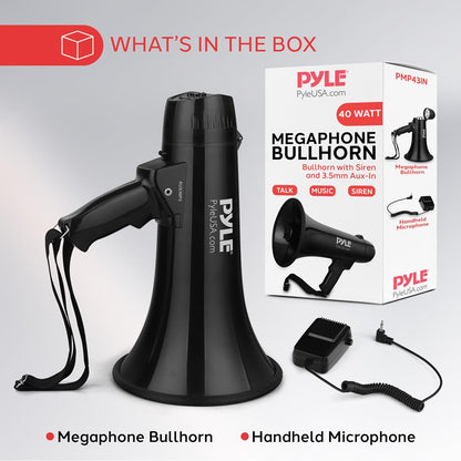 Megaphone with Aux/MP3 Input
