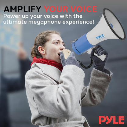 Megaphone with Siren Alarm Mode