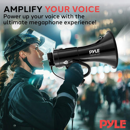 Megaphone Speaker with LED Lights