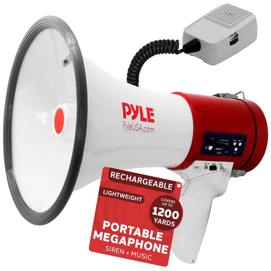 Portable Megaphone with USB/SD Readers