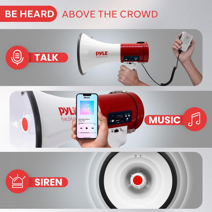 Portable Megaphone with USB/SD Readers