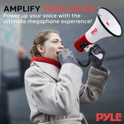 Portable Megaphone with USB/SD Readers