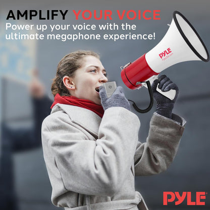 Megaphone with Talk & Siren Modes