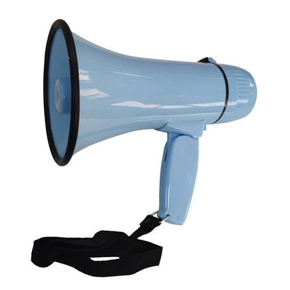 Portable Speaker Siren Bullhorn Megaphon Blue 20W