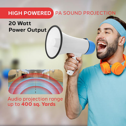 Portable Speaker Siren Bullhorn Megaphon