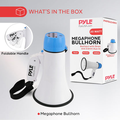 Portable Speaker Siren Bullhorn Megaphon