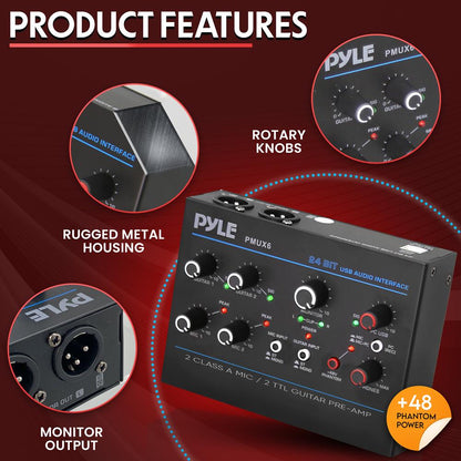 Professional USB Audio Interface