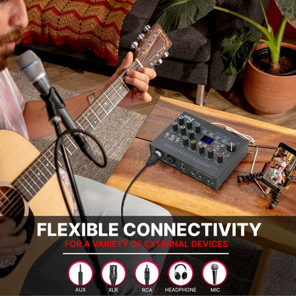 Professional USB Audio Interface 24 Digital Effects