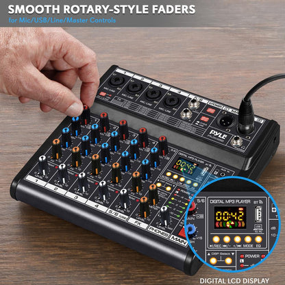 Compact Audio Mixer Pro Audio Interface