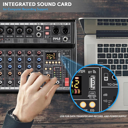 Compact Audio Mixer Pro Audio Interface