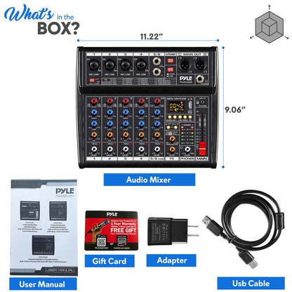Compact Audio Mixer Pro Audio Interface