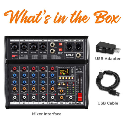 Compact Audio Mixer Pro Audio Interface