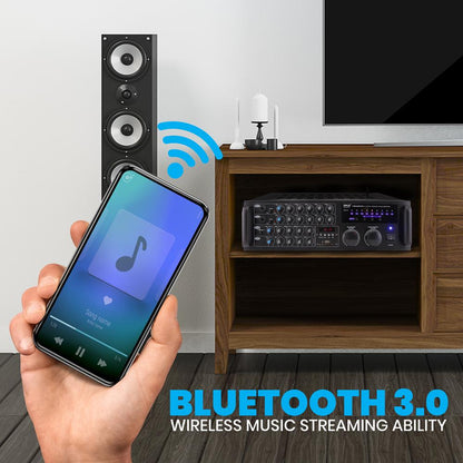 Bluetooth Karaoke Mixer Amplifier System
